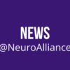 White text on a purple background: news @NeuroAlliance